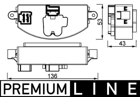 ABR106000P STEROWNIK DMUCHAWY AUDI A6 MAHLE / KNECHT подбор по vin на Brocar