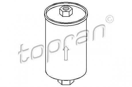 300531 Топливный фильтр TOPRAN подбор по vin на Brocar