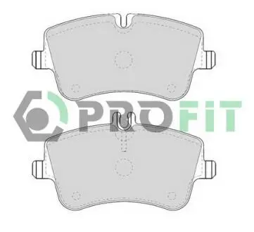 50001428 Колодки тормозные дисковые PROFIT подбор по vin на Brocar