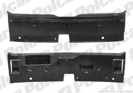 572390 Задня панель PEUGEOT 206 POLCAR підбір по vin на Brocar
