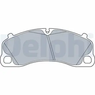 LP3570 Klocki ham.PORSCHE 911 DELPHI подбор по vin на Brocar