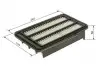 F026400579 Фильтр воздушный Honda Civic X 1.5 16V 15-/CR-V 1.5 16V 16- BOSCH підбір по vin на Brocar