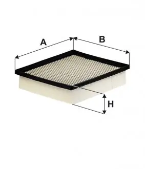 WA9890 Фильтр воздушный WIX FILTERS підбір по vin на Brocar