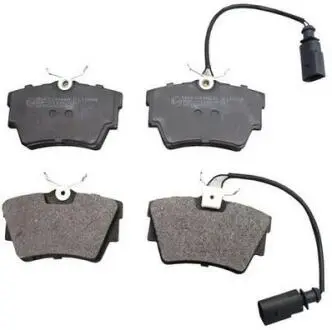 B110846 Гальмівні колодки задні (17.3mm) VW T4 01/96- (Lucas) DENCKERMANN підбір по vin на Brocar