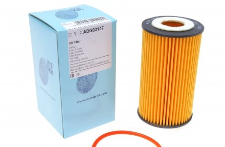 ADG02147 Фильтр масляный Opel Astra/Combo 1.4-1.6 16V 05- (h=106.5mm) BLUE PRINT підбір по vin на Brocar