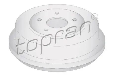 302250 Тормозный барабан TOPRAN подбор по vin на Brocar