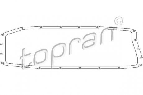 501748 Прокладка, маслянного поддона автоматическ. коробки передач TOPRAN подбор по vin на Brocar