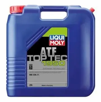 21379 OLEJ LIQUI MOLY ATF TOP TEC 1950 20L / 236.17 / SKRZYNIE MB 725.0/1 LIQUI MOLY подбор по vin на Brocar