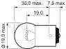 032219 Автолампа Valeo 032219 Essential R5W BA15s 5 W прозрачная VALEO підбір по vin на Brocar