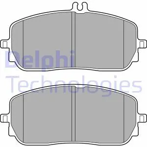 LP3437 Гальмівні колодки, дискові DELPHI підбір по vin на Brocar