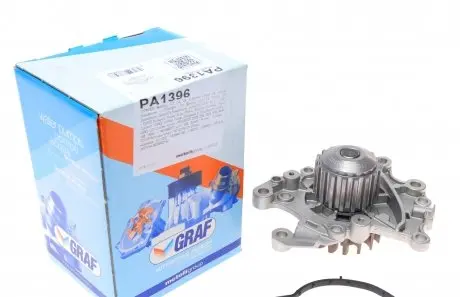 PA1396 Помпа води Citroen/Peugeot 1.5BlueHDi/Ford 1.5Ecoblue/Opel 1.5D/HDi 18- (18z) (R/B) (9 лоп.) GRAF підбір по vin на Brocar