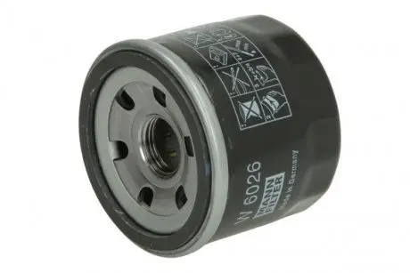 W6026 Фільтр масляний MANN підбір по vin на Brocar