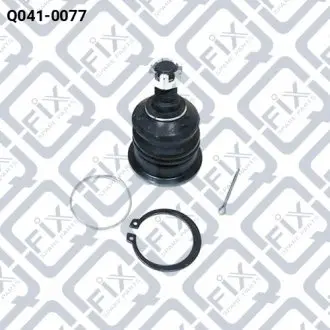 Q0410077 ОПОРА ШАРОВАЯ ПЕРЕДНЕГО НИЖНЕГО РЫЧАГА Q-FIX підбір по vin на Brocar