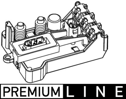 ABR30000P Блок управління обігрівачем BMW 7(E65,E66) 01>> MAHLE / KNECHT підбір по vin на Brocar