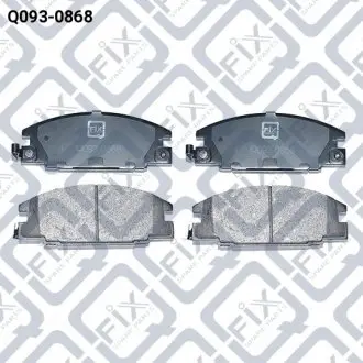 Q0930868 Колодки гальмівні передн.дискові Q-FIX підбір по vin на Brocar
