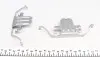 82074500 Планка супорта (переднього) прижимна (к-кт) BMW 1 (E81/E87)/3 (E90-93)/5 (E60/F10) 03- (Ate-Teves) TEXTAR підбір по vin на Brocar