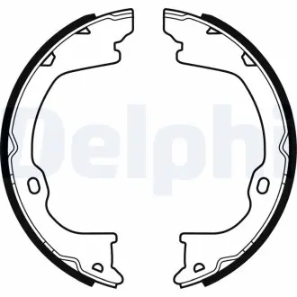 LS2055 Тормозные колодки, барабанные DELPHI подбор по vin на Brocar
