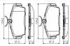 0986495070 Гальмівні колодки, дискові BOSCH підбір по vin на Brocar