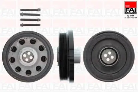 FVD1013K Комплект шківів, колінчатий вал FAI AUTOPARTS підбір по vin на Brocar