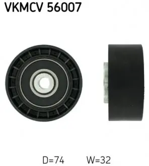 VKMCV56007 Натяжний ролик SKF підбір по vin на Brocar