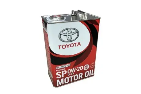 0888013205 Масло SP 0W20 (4Л) Toyota / Lexus подбор по vin на Brocar