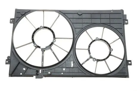 11210797602 Диффузор вентилятора Skoda Octavia (04-),Yeti (10-)/VW Golf (04-),Jetta (06-),Passat (09-),Tiguan (08-)/Audi A3 (04-),TT (07-) (11210797602) DPA DPA подбор по vin на Brocar