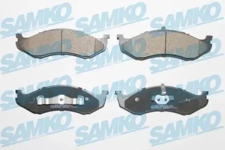 5SP459 Комплект тормозных колодок, дисковый тормоз SAMKO подбор по vin на Brocar