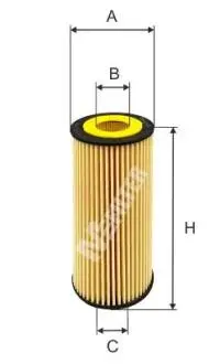 TE4008 Фильтр масла BMW 3/5/6/7/X3/X5/X6 3.0D 04- M-FILTER подбор по vin на Brocar