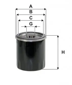 WL7530 Фильтр масляный WIX FILTERS підбір по vin на Brocar