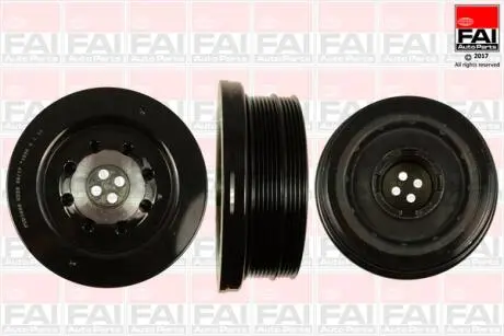 FVD1035 Шків коленвала E46,90,60,X3,X5,X6 3.0 d FAI AUTOPARTS підбір по vin на Brocar