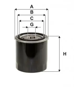 WL7482 Фільтр масляний WIX FILTERS підбір по vin на Brocar