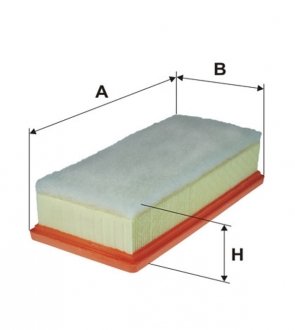 WA9795 Фільтр повітря WIX FILTERS підбір по vin на Brocar