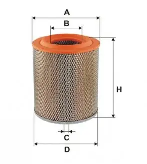 WA9716 Фильтр воздуха WIX FILTERS подбор по vin на Brocar