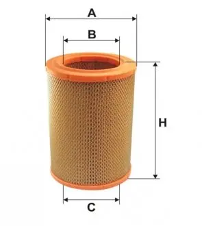 WA6443 Фильтр воздуха WIX FILTERS подбор по vin на Brocar