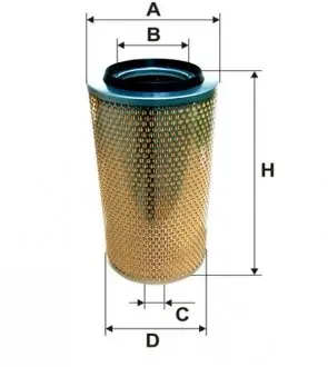 46554E Фільтр повітря WIX FILTERS підбір по vin на Brocar