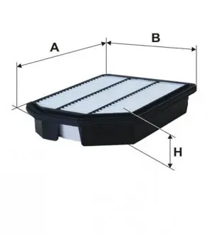 WA9642 Фільтр повітря WIX FILTERS підбір по vin на Brocar