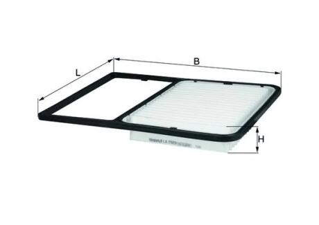 LX2029 Фільтр повітря MAHLE / KNECHT підбір по vin на Brocar