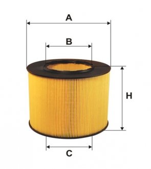 WA6604 Фільтр повітря WIX FILTERS підбір по vin на Brocar