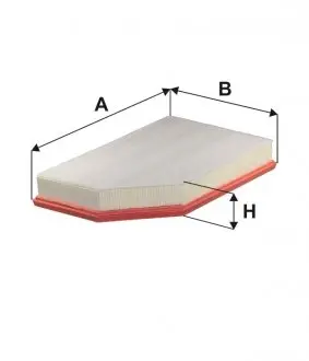 WA9572 Фільтр повітря WIX FILTERS підбір по vin на Brocar