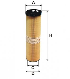 WA9485 Фильтр воздуха WIX FILTERS підбір по vin на Brocar