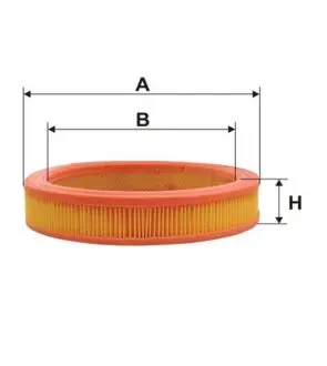 WA6414 Фільтр повітря WIX FILTERS підбір по vin на Brocar
