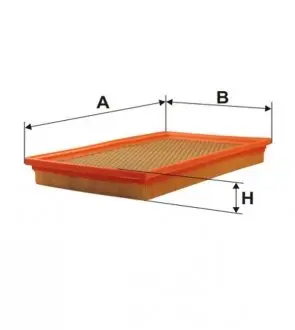 WA6763 Фильтр воздуха WIX FILTERS підбір по vin на Brocar