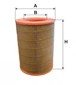 93163E Фильтр воздушный (AM 471) WIX FILTERS підбір по vin на Brocar