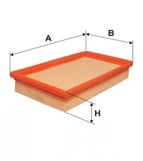 WA6186 Фильтр воздушный (AP 022) WIX FILTERS подбор по vin на Brocar