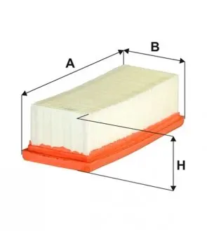 WA6728 Фільтр повітря WIX FILTERS підбір по vin на Brocar