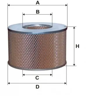 WA6505 Фільтр повітря WIX FILTERS підбір по vin на Brocar