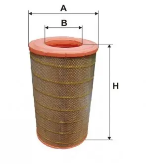 93123E Фільтр повітряний DAF 95/F -98 WIX FILTERS підбір по vin на Brocar