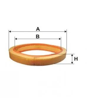 WA6632 Фільтр повітря WIX FILTERS підбір по vin на Brocar