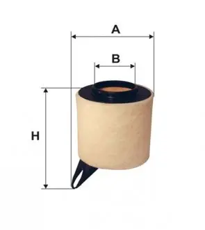 WA9509 Фильтр воздуха WIX FILTERS подбор по vin на Brocar