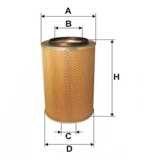 93344E Фільтр повітря WIX FILTERS підбір по vin на Brocar